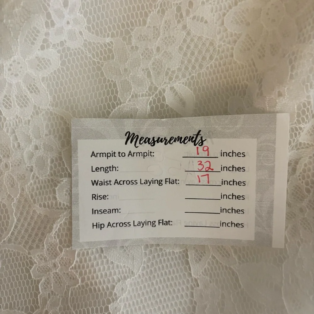 Free People Songbird Mini Dress Lace Frilled White M